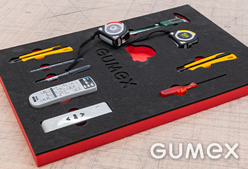 PE pěna LD33 shadow board