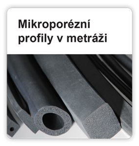 Mikroporézní profily v metráži