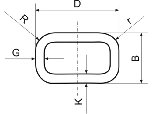Mikroporézní silikonový profil, tvar obdélník s dutinkou - 0153